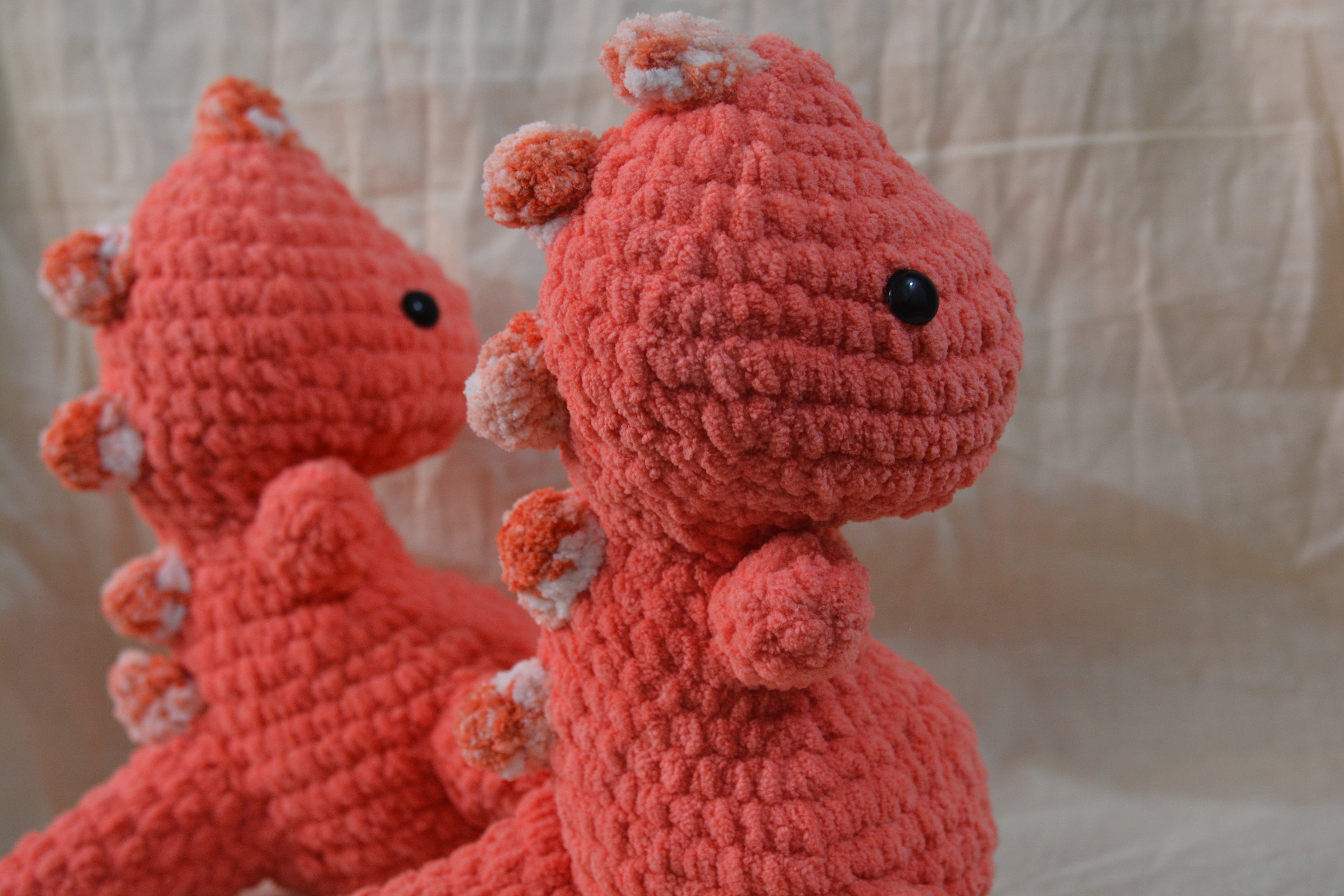 Dino Delight: The Adorable Crochet Companion