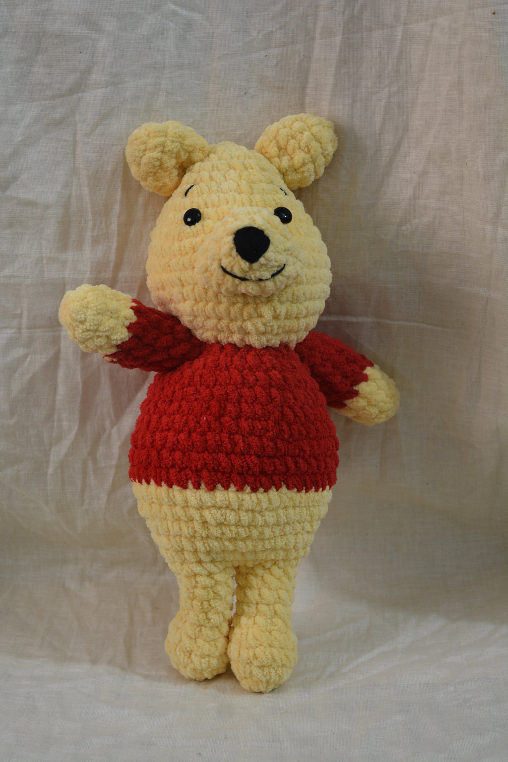 Winnie the Pooh Crochet Plush – Handcrafted with Love