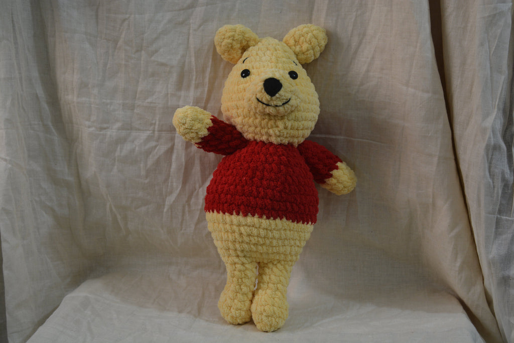 Winnie the Pooh Crochet Plush – Handcrafted with Love