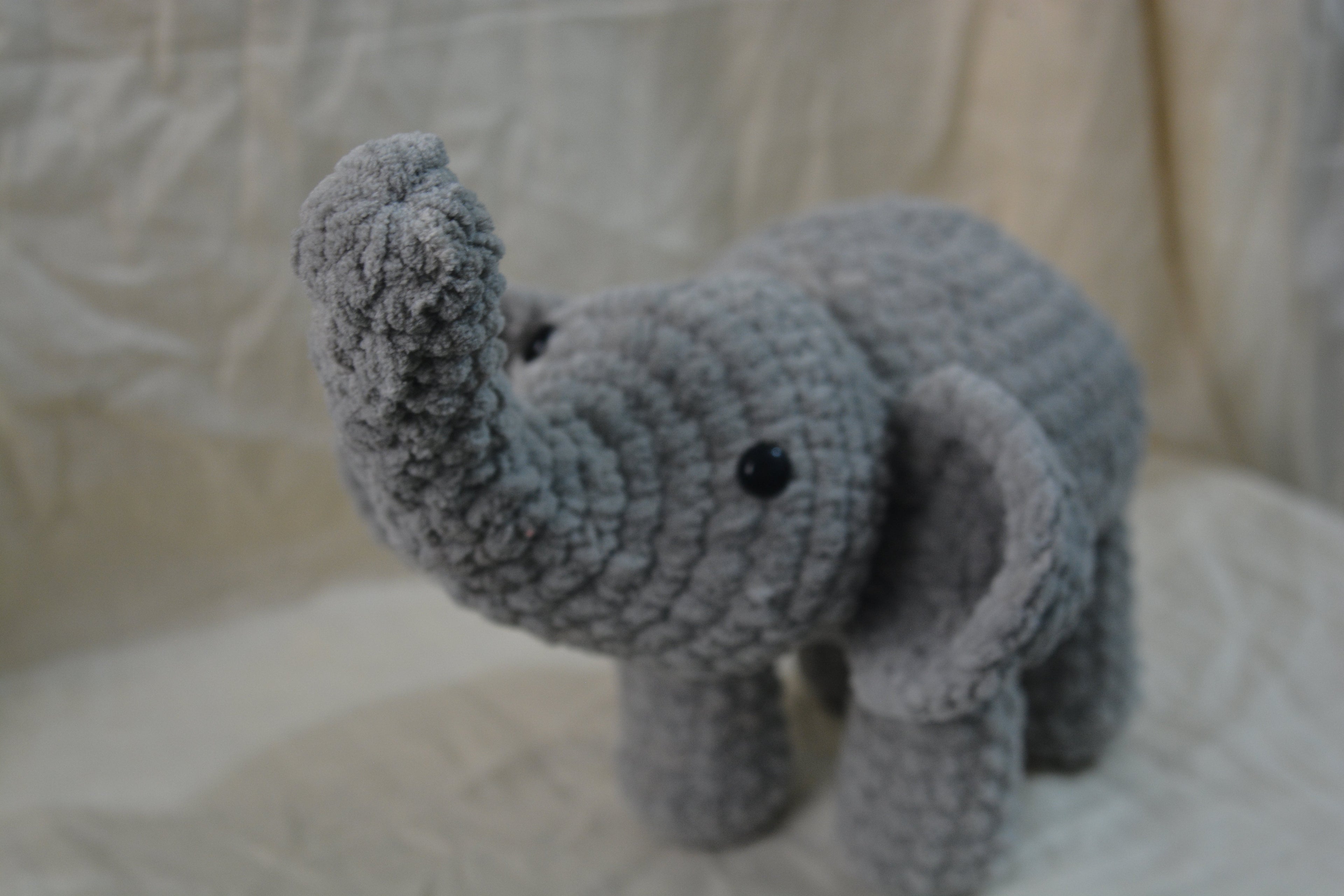 Ellie the Cuddly Crochet Elephant