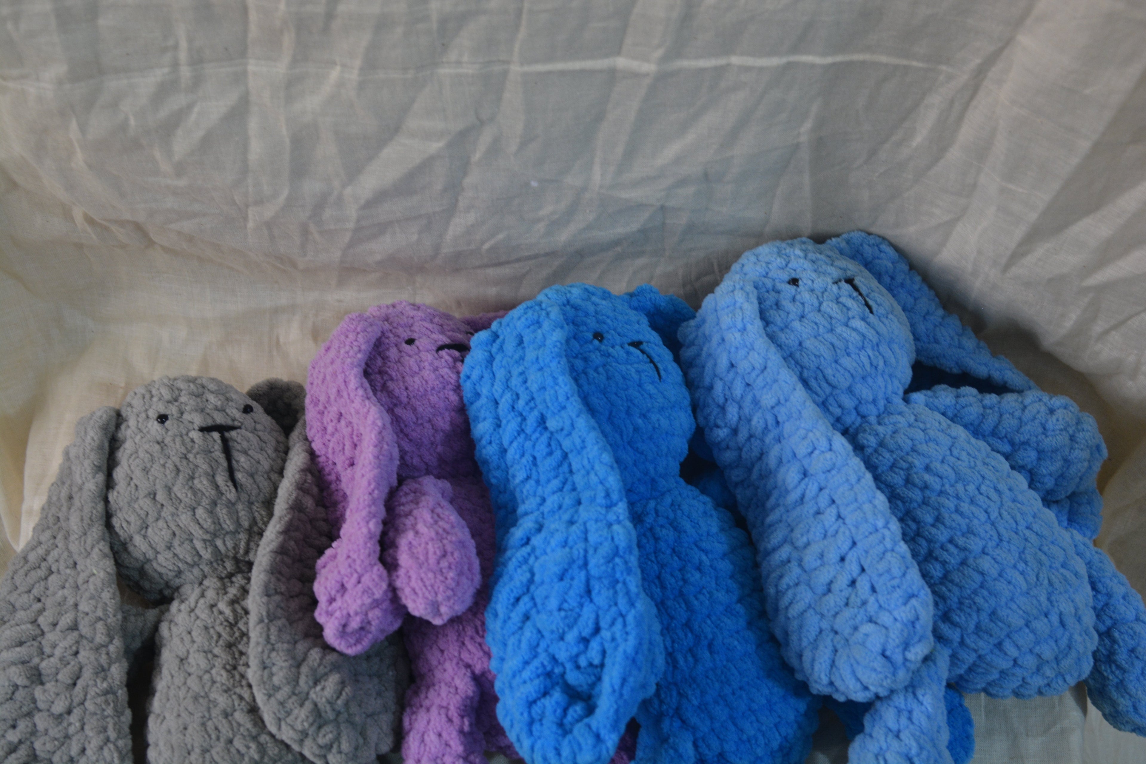 Bunny Floppy Ears Crochet Cuddle