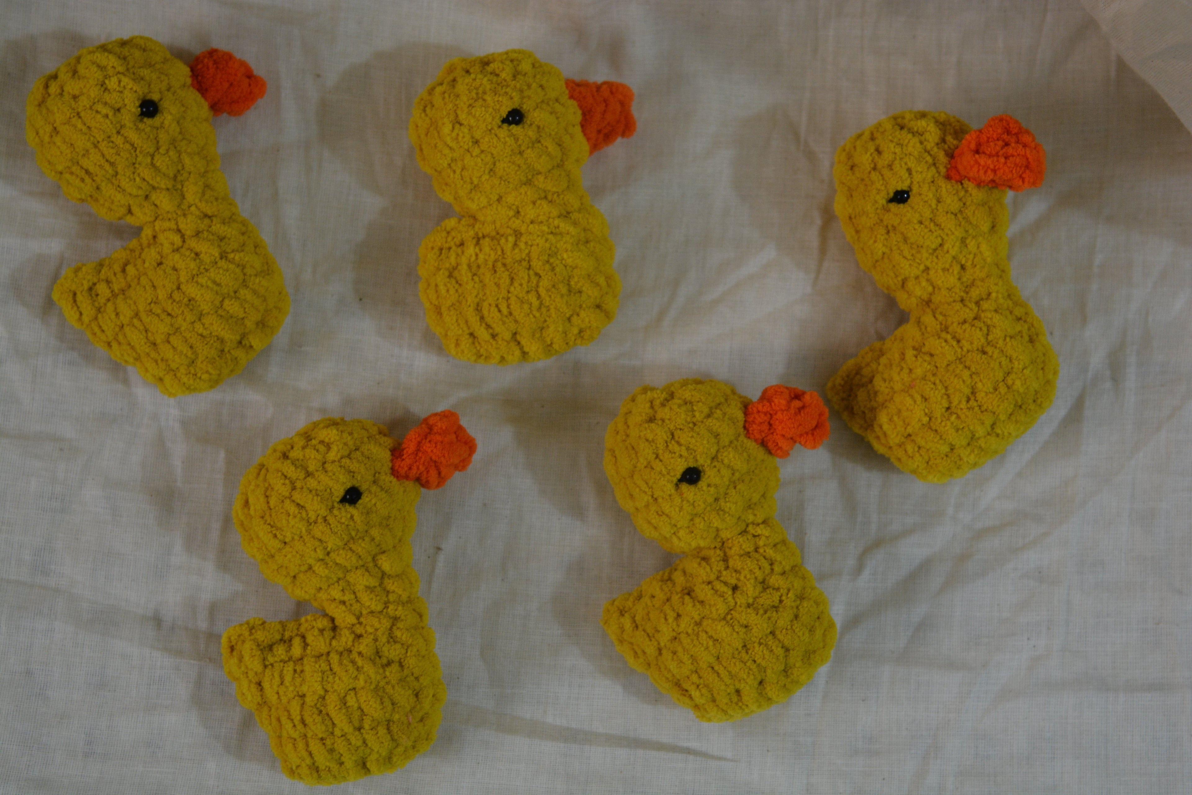 Adorable Duck Crochet Plush