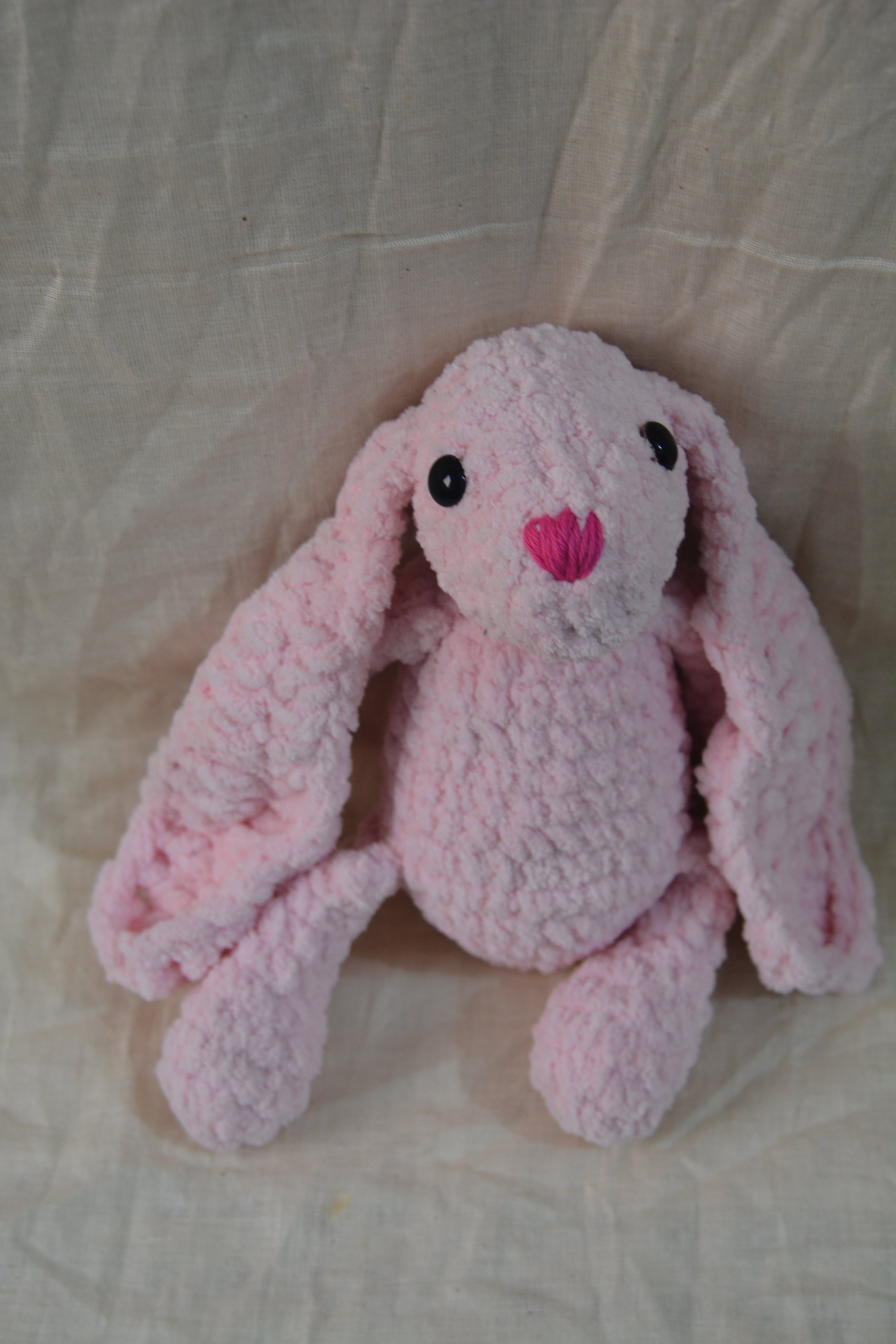 Floppy Ears Pink Bunny