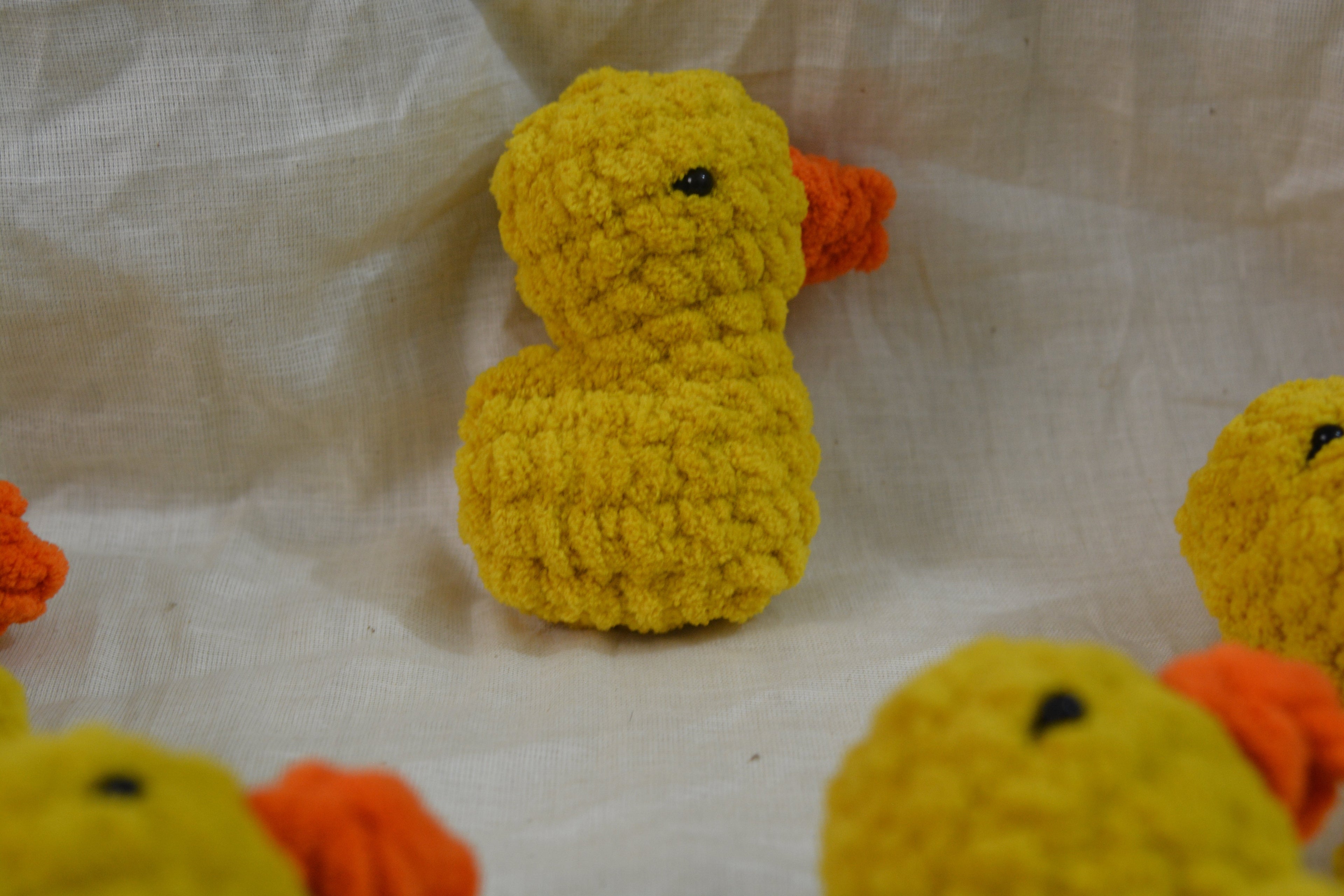 Adorable Duck Crochet Plush