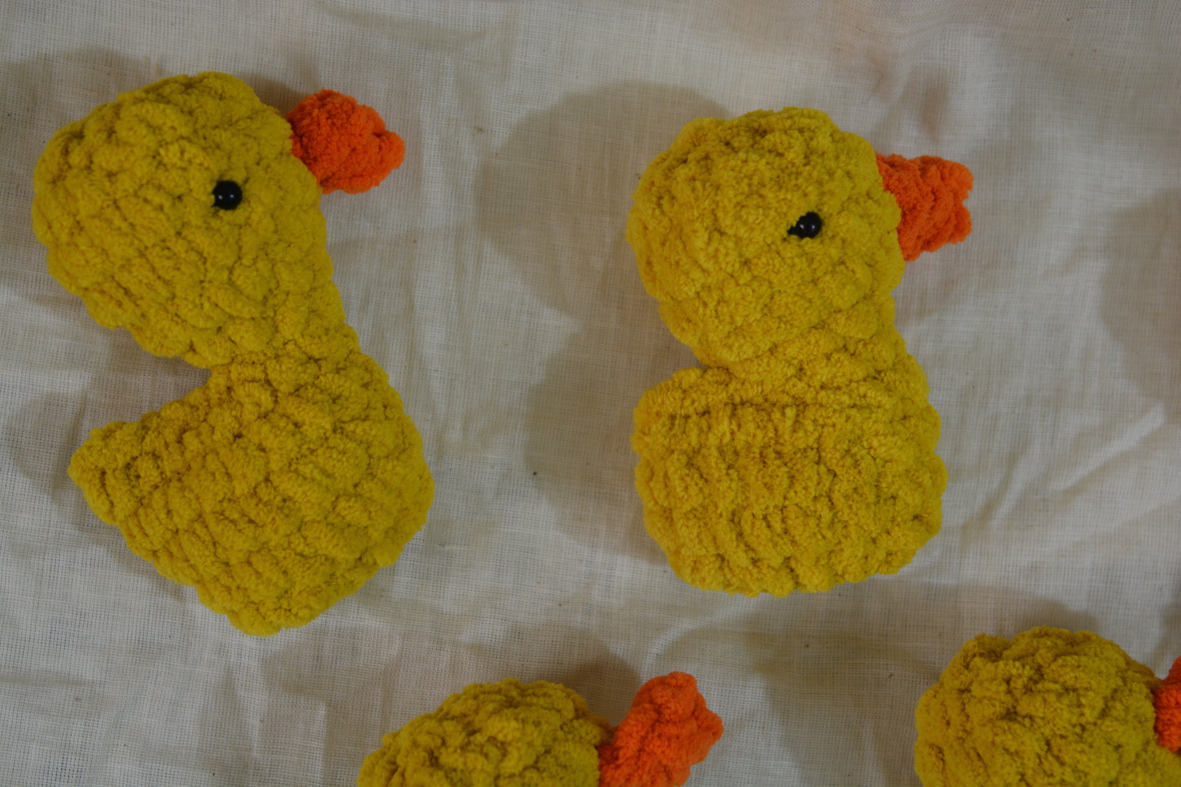 Adorable Duck Crochet Plush