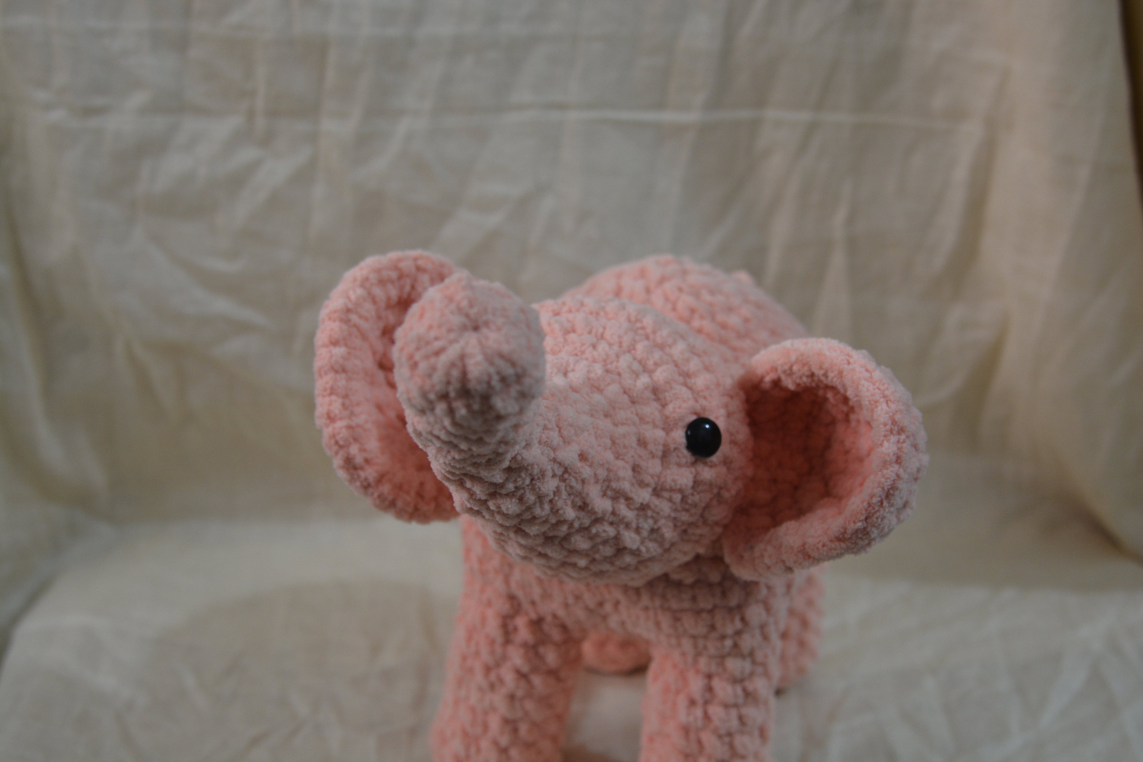 Ellie the Cuddly Crochet Elephant