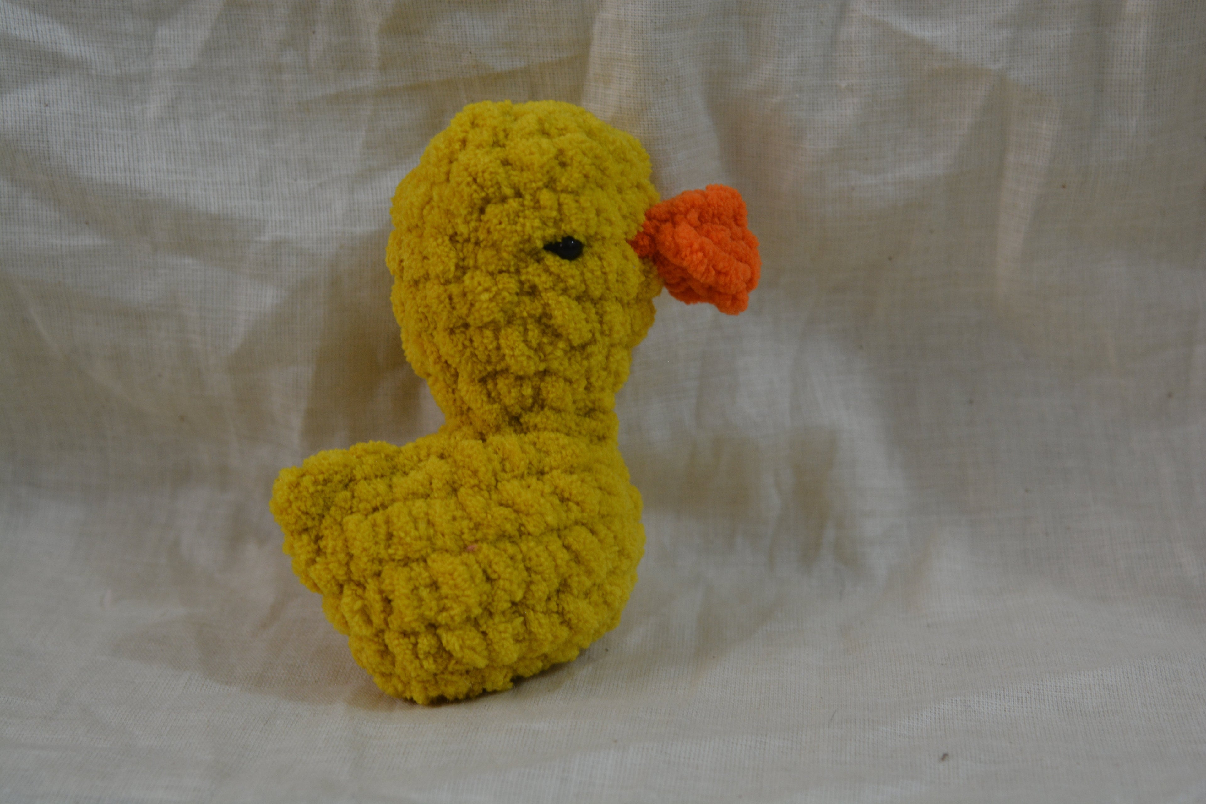 Adorable Duck Crochet Plush