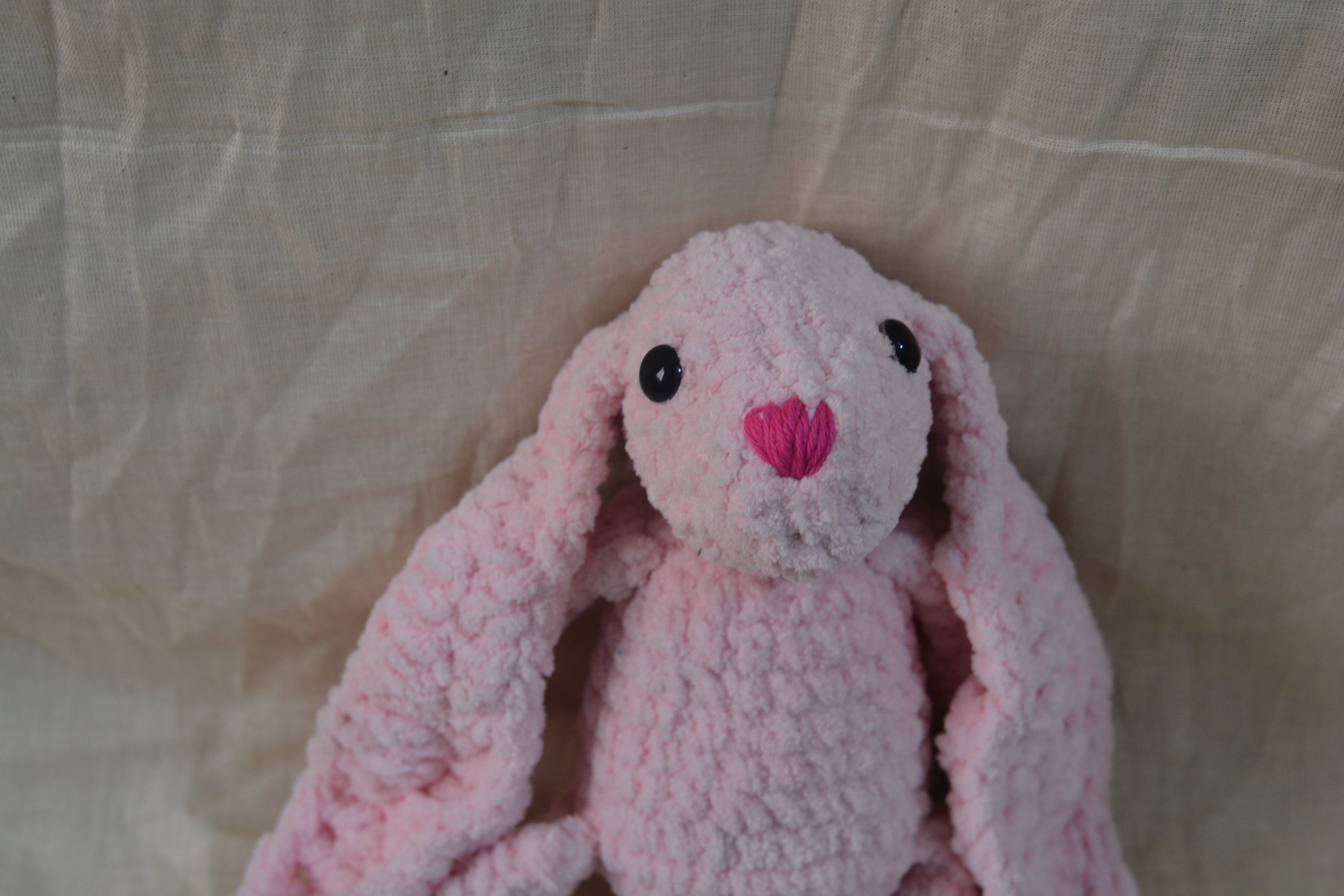 Floppy Ears Pink Bunny
