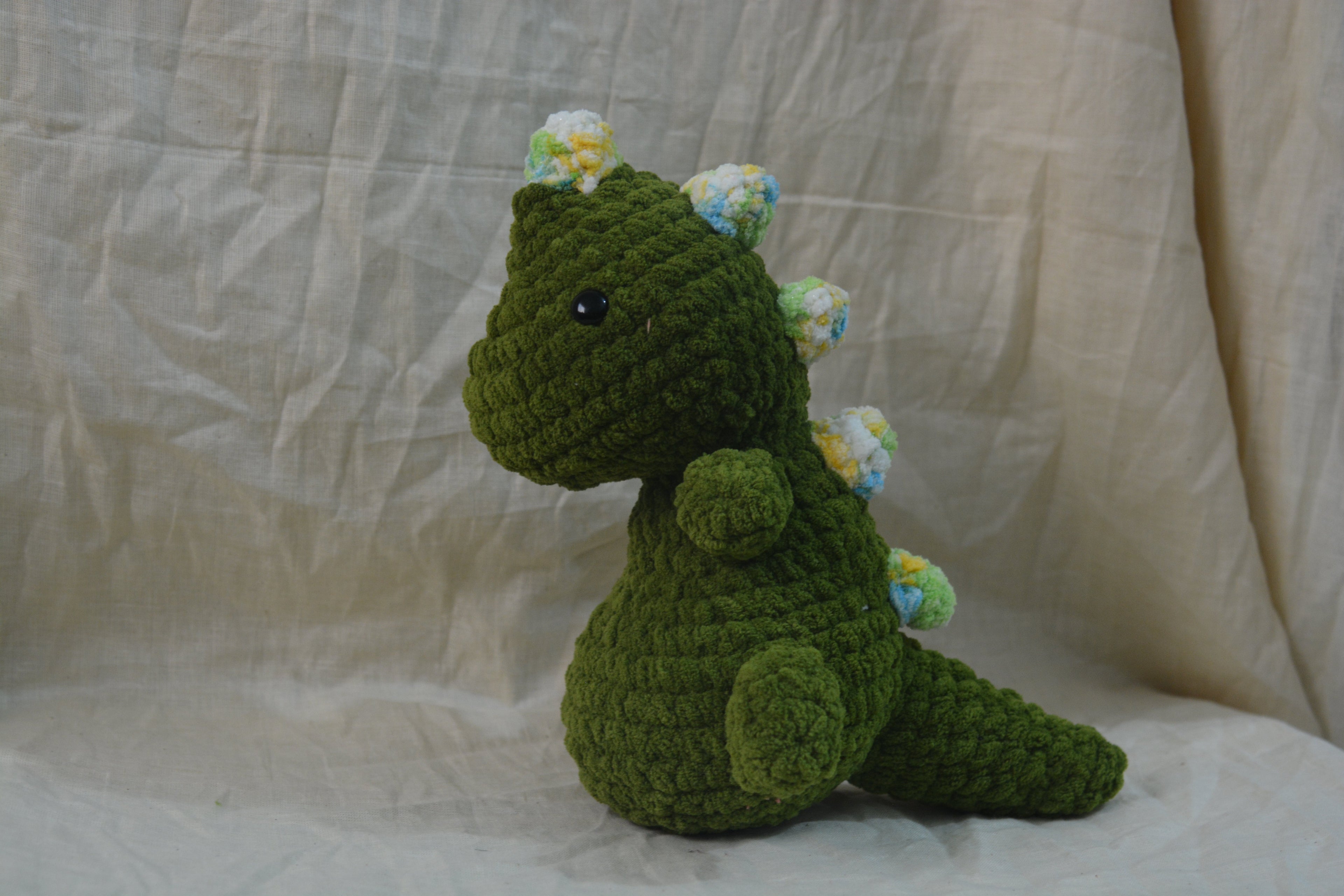 Dino Delight: The Adorable Crochet Companion