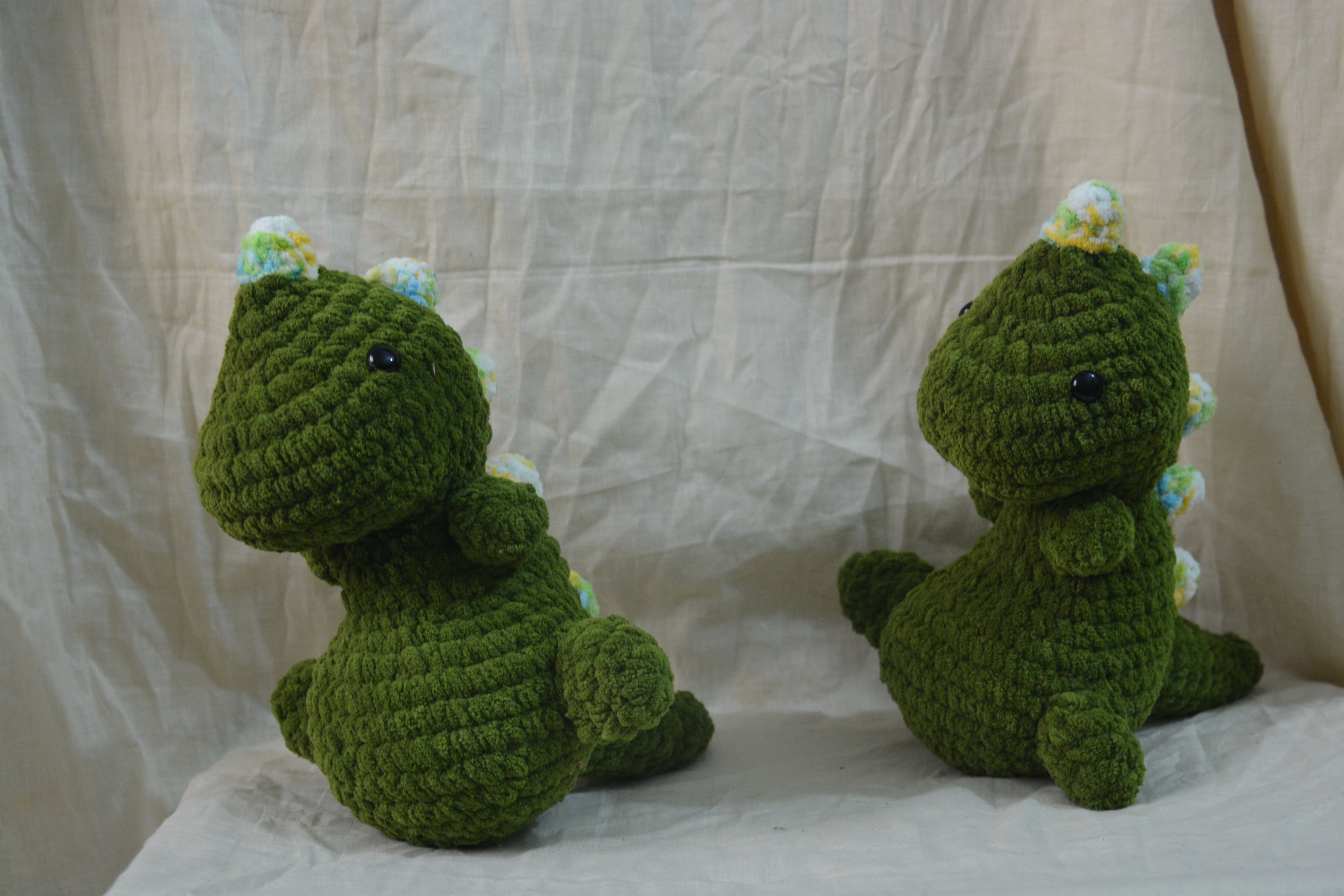 Dino Delight: The Adorable Crochet Companion